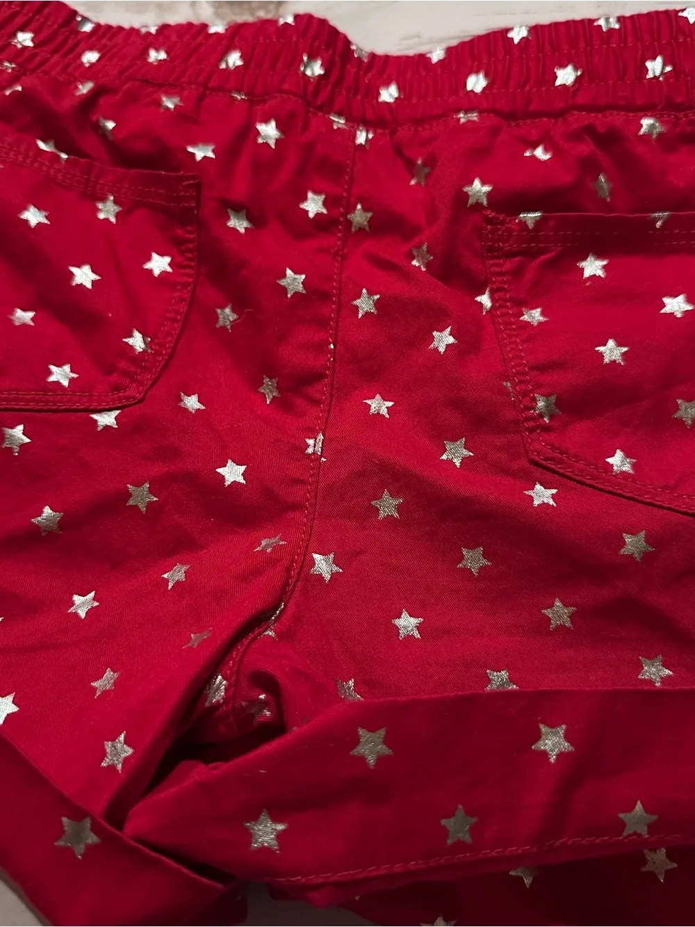 Gymboree red star shorts nwot 8y